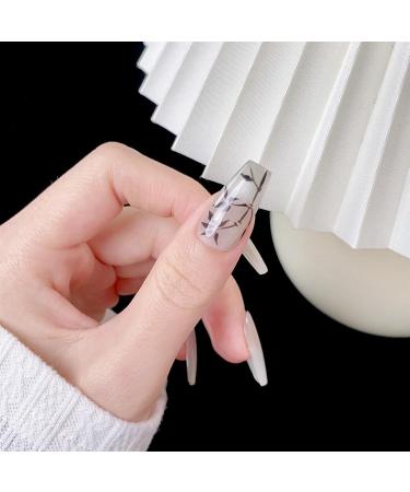 Wearing nails handcrafted manicures fake nail patches light bulbs hand-painted bamboo trimmers and Chinese style manicures(XS) - Buy Online on GoSupps.com