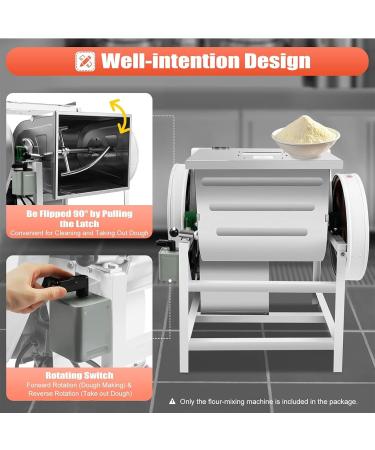 Electric Vertical Dough Mixer 30QT Commercial Dough Mixer Heavy Duty Commercial Food Equipment Vertical Mixer Dough Kneader A - Buy Online on GoSupps.com