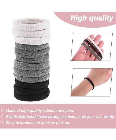 Buy Cobee 100 Pieces Hair Ties for Women - Elastic Ponytail Holders & Hair Accessories (Black White Gray) | Durable & Stylish - Shop Now! - Buy Online on GoSupps.com