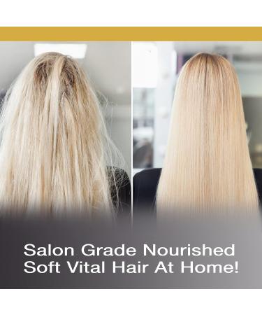 Vitamins Keratin Leave In Conditioner Moisturizer for Thin to Normal Hair - Hydrating Detangler Cream for Dry Damaged Hair - Buy Online on GoSupps.com