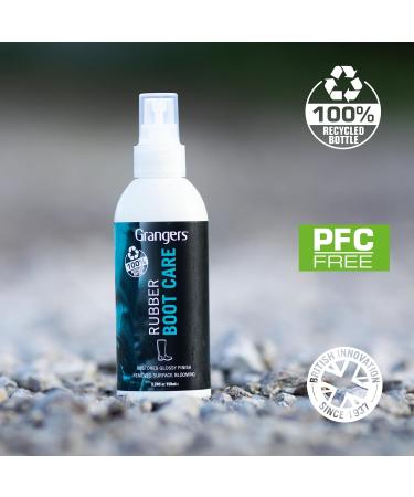 Grangers Rubber Boot Care 150ml - Restore Shine & Remove Blooming - Buy Online on GoSupps.com