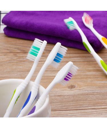 10pcs Soft Bamboo Charcoal Toothbrushes - Eco-Friendly Healthier Dental Care - Buy Online on GoSupps.com