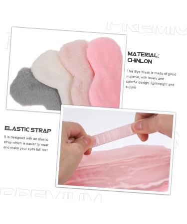 Beaupretty 8 Pcs Silk Eye Masks - Plush Travel Sleeping Masks for Women & Men - Breathable Cartoon Eye Covers for Kids - Buy Online on GoSupps.com