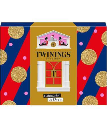TWININGS Calendrier de l Avent Th s & Infusions 2025 24 Sachets D gustation 11 Th s Parfum s 8 Infusions Gourmandes 5 Th s Verts Id e Cadeau No l Coffret dition Limit e Esprit Londonien