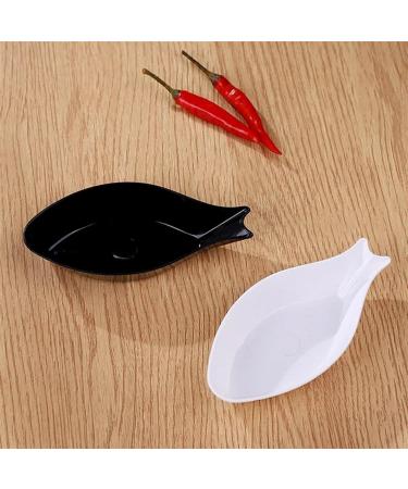 Snack Dip Bowls 5Pcs Plastic Sauce Dish Sushi Dipping Bowl Vinegar Spice Seasoning Dishes Mini Appetizer Plates Fish Shape Kitchenware (Color : A-5pcs) - Buy Online on GoSupps.com
