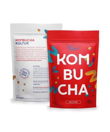 Buy Premium Fairy Kombucha Tea Mushroom | Organic SCOBY for 1-5L | Success Guarantee & Instructions - Buy Online on GoSupps.com