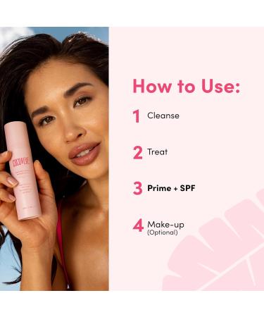 Coco & Eve Daily Radiance Primer SPF50 Sunscreen - Hydrating Face Primer & Sun Protection for All Skin Types - Buy Online on GoSupps.com