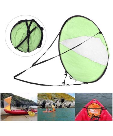 Kayak Sailing Wind Sail - Reduce Radiation, Sturdy & Green | For Kayak, Canoe, Inflatable Boats - Buy Online on GoSupps.com