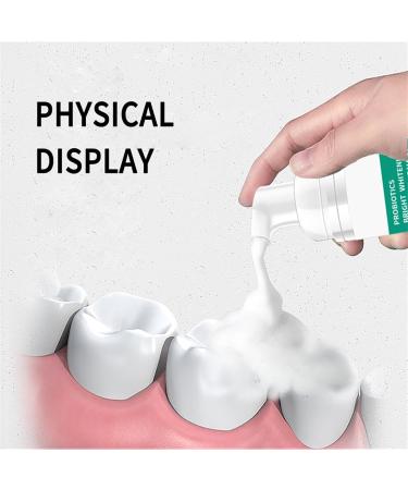 Teeth Whitening Toothpaste Foam 60ml | Bright White Teeth & Stain Removal - Color Correction for Coffee & Smoking - Buy Online on GoSupps.com