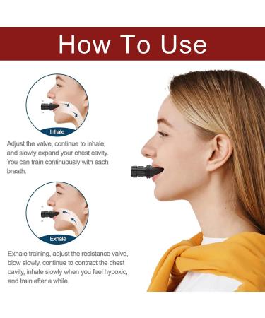 BERCHYL Lung Trainer - Portable Breathing Exerciser for Enhanced Lung Capacity Adjustable Resistance Handheld Device for Respiratory Therapy Ideal for Athletes & Fitness Enthusiasts. Easy to Clean. - Buy Online on GoSupps.com