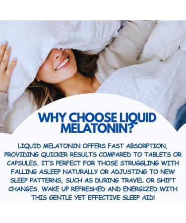 OU Melatonin Liquid Sleep Aid 1mg | 2 fl oz (60 mL) | Berry Natural Flavor | Drug-Free Vegetarian Supplement for Adults | Fall Asleep Faster Stay Asleep Longer - Buy Online on GoSupps.com