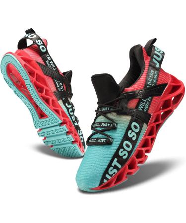 COKAFIL Men's Blade Tennis Shoes - Red Blue | Size 8 - Buy Online on GoSupps.com