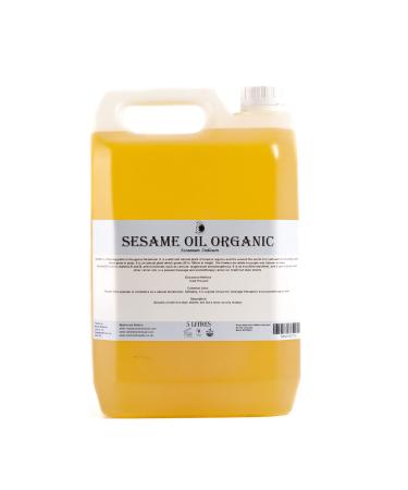 Mystic Moments | Sesame ORGANIC Carrier Oil 5 Liter 100% Pure