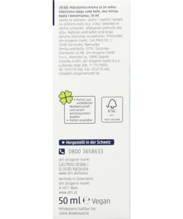  Balea Balea Med Ultra Sensitive Pack of 2 bottles of intense cream 50 ml - Buy Online on GoSupps.com