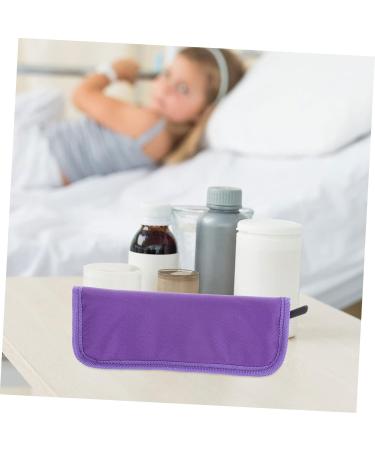KALLORY Insulin Cooler Pack - Portable Insulin Organizer & Cooling Case - Purple 20x7cm - Buy Online on GoSupps.com