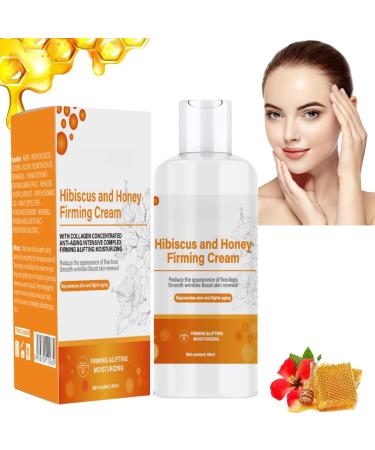 Hibiscus and Honey Firming Cream Skin Tightening Lotion Neck Firming Cream Firming Body Lotion Firming Face Cream Day Cream for Women Anti Aging Neck Cream Body Firming Cream Skin Firming Cream