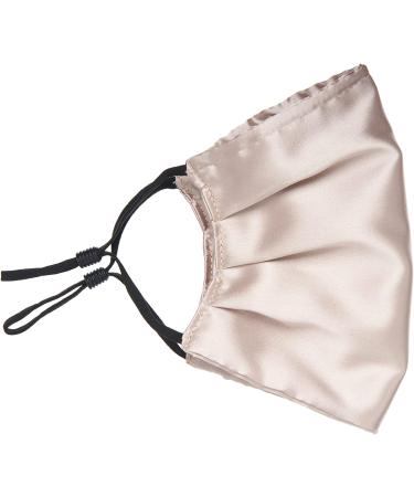 HABAC STUDIO Pack of 5 Satin Silk Face Masks Reusable Cover Bandana Balaclavas Face Masks Washable UK Black Face Mask with Nose Wire Pleated Face Mask for Women Men Adjustable. Nude - Buy Online on GoSupps.com