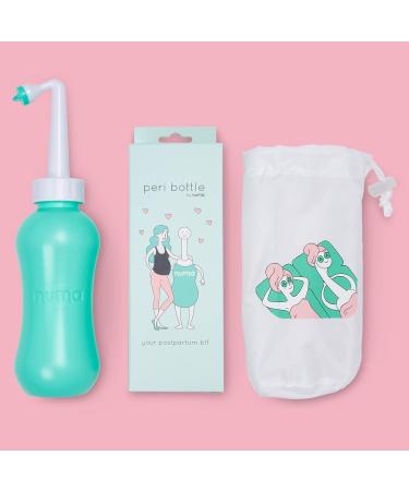Numa Kits Peri Bottle - Large 15oz - Postpartum Relief for Stinging, Blood, and Swelling - Vaginal or C-Section Recovery essential - Buy Online on GoSupps.com