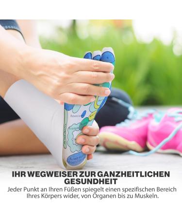 EWShop Reflex Zone Socks - 2 Pairs for Home Foot Reflexology Massage | Relax & Revitalize Your Feet - Buy Online on GoSupps.com
