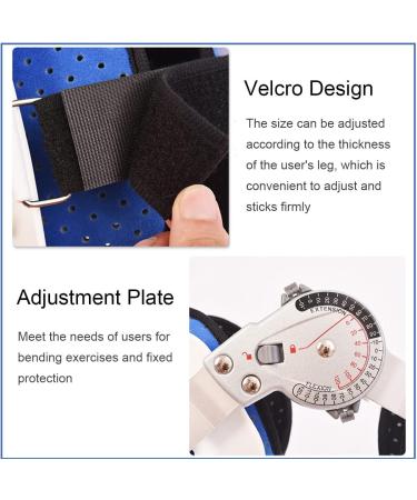 Shop Knee Support Brace & Articulated Leg Protector | Fracture Fixation Splint - Left Color - Buy Online on GoSupps.com