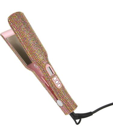 2 in 1 Hair Straightener & Curler - Fast Heating Adjustable Temperature Multi Level Heater - US Plug - Buy Online on GoSupps.com