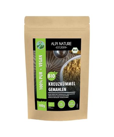Orchestra Ground Cumin Powder 500g - Organic Gluten-Free Vegan & Lab Tested - Raw Food Quality - Buy Online on GoSupps.com