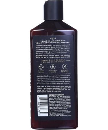 Cremo Shampoo 2-In-1 Reserve Blend Distillers 16oz / 473 ml (Pack of 1) - Buy Online on GoSupps.com