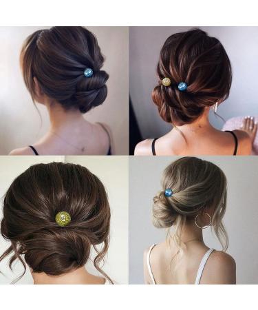 Set of 3 Twist Screw Hair Pins for Bun Styling - Spiral Hair Bun Stick Clips for Women - Buy Online on GoSupps.com