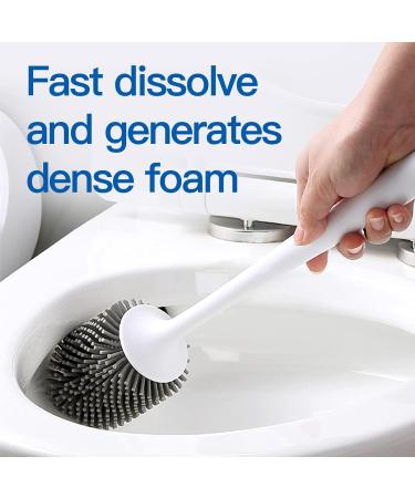 Eco-Friendly Toilet Cleaner Strips | 120 Quick Foaming Sheets - Biodegradable Plastic-Free Ocean Dew Scent - Buy Online on GoSupps.com