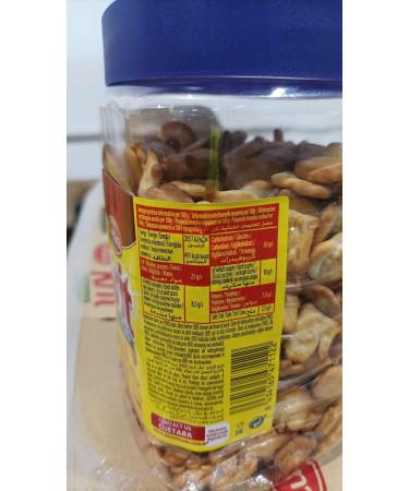 Cu tara - Pub Mix savory cookies - 350g jar size - Assortment - Heart tile clover and spades - With wheat flour and barley - Salted snack ideal for appetizers - Buy Online on GoSupps.com