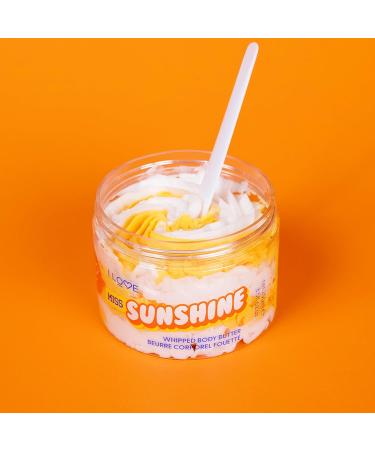 I LOVE Cosmetics Miss Sunshine Whipped Body Butter - Body Moisturizer for Women - Shea and Cocoa Butter Avocado Oil - Vanilla Caramel Scent - 8.5 oz - Buy Online on GoSupps.com