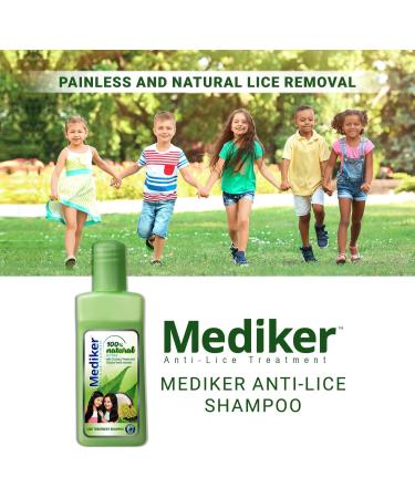 Mediker Natural Anti-Lice Treatment Shampoo 50ml - 1 Pack (Ship from India) - Buy Online on GoSupps.com
