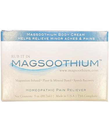 Magsoothium Original Recovery Balm with Magnesium Sulfate and Arnica - Soothing Relief for Aches and Pains - Buy Online on GoSupps.com