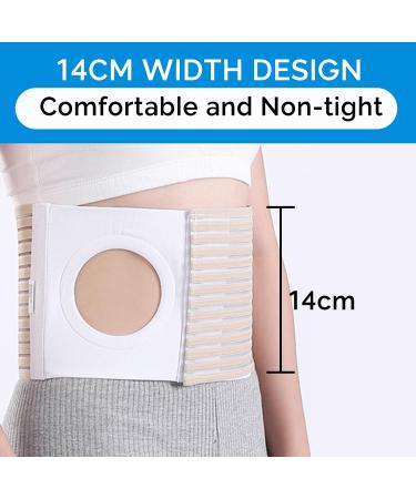 Ostomie Belt - Unisex Stoma Bond & Elastic Hernia Support | Breathable Stoma Tandage | Available in 4 Sizes | International Shipping - Buy Online on GoSupps.com