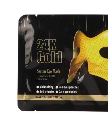 24K Gold Eye Patches - Anti-Aging Eye Care Pads for Dark Circles & Puffiness 8 Pieces - International Shipping Available - Buy Online on GoSupps.com
