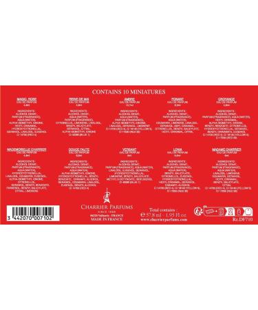 10 Eaux de Parfum Luxurious Gift Box - 57.8 ml - Made in Provence France - Buy Online on GoSupps.com