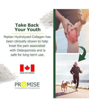 Promise Pure Bovine Grass-Fed Collagen Peptides Powder with Hydrolyzed Collagen Unflavored Non-GMO Gluten-Free Supports Healthy Skin Hair Bones & Joints 525 grams - Buy Online on GoSupps.com