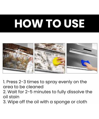 Splash Spray Tablets & Spray Bottle 2024 Upgrade Splash Foam Spray Splash Spray All Purpose Cleaner for Heavy Oil Spray Bottle Oven Cleaner for Countertops Ovens and Appliances (3pcs) - Buy Online on GoSupps.com