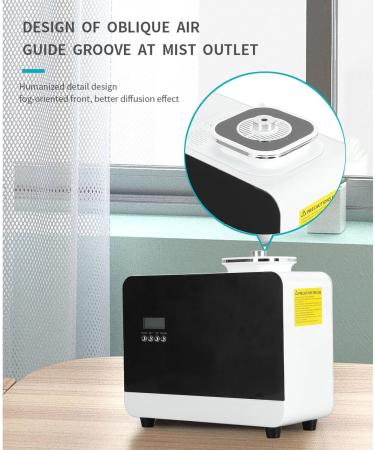 800ml Smart Aromatherapy Diffuser | Silent Essential Oil Diffuser with 5 Modes | 3000m Coverage for Home & Hotel - US Plug - Buy Online on GoSupps.com