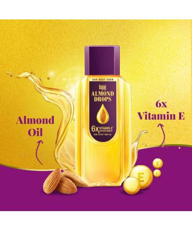 Bajaj Almond Drops Hair Oil 475 ML - Nourishing Hair Treatment - Buy Online on GoSupps.com