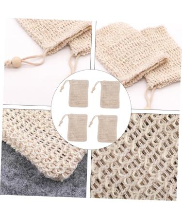 MAGICLULU 8 Pcs Cotton Linen Soap Soap Pouch Net Soap Saver Pouch Shower Soap Soap Shower Soap Saver Soap Saver Pouch Exfoliating Soap Pouch - Buy Online on GoSupps.com