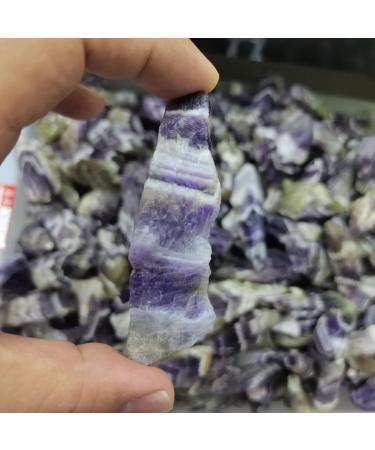 100g Natural Raw Rough Dream Amethyst Stone Crystal Stone Specimen Natural Stones and Minerals Can be Used for Home Office Decoration - Buy Online on GoSupps.com