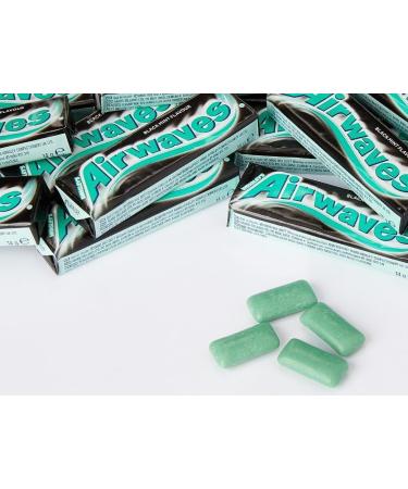 Wrigley's Airwaves Sugarfree Gum - Black Mint (10 per Pack x 5) - Pack of 2 - Buy Online on GoSupps.com