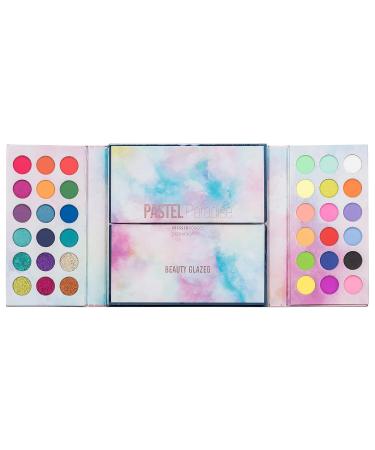 Shop Beauty Glazed 105 Colors Eyeshadow Palette Matt Glitter & Shimmer | Foxkiker All-in-One Makeup Palette | International Shipping Available - Buy Online on GoSupps.com