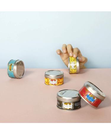 Kusmi Tea - Coffret Les Essentiels - Th s Verts Th s Noirs et Infusion - M langes Conditionn s en France - Bo tes Th en M tal 5x25g - Buy Online on GoSupps.com