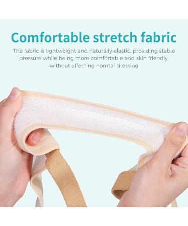 Adjustable Hernia Belts for Men & Women - Inguinal Support Truss with 4 Compression Pads | Small Size - Buy Online on GoSupps.com