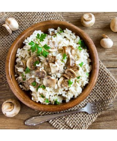 Organic Arborio Rice 4 Pounds | Non-GMO Superfino White Rice from Italy | Vegan & Kosher | Bulk Pack for Creamy Risotto | High Protein Source - Buy Online on GoSupps.com