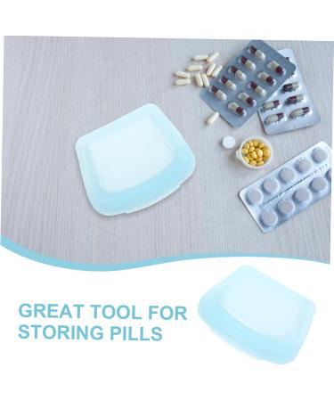 Buy Silicone Pill Organizer - Travel Medicine Bags & Pouches for Pills/Tablets - Durable & Convenient Silicone Medicine Cases - Buy Online on GoSupps.com