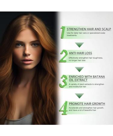 Batana Oil for Hair Growth Hair Care Set with Rosemary Hair Oil & Natural Batana Oil Pure Batana Oil for Healthier Thicker Fuller Hair Prevents Hair Loss & Increases Shine - Buy Online on GoSupps.com