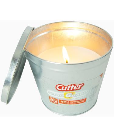 Cutter 66384-1 Camping Candles - Pack of 6 Silver | Long-Lasting Outdoor Citronella Candles - Buy Online on GoSupps.com